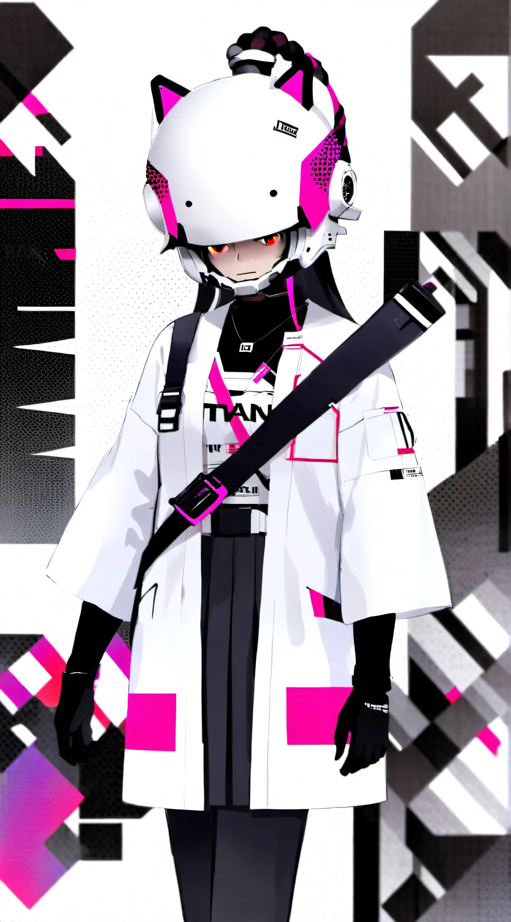 ai character: Titan tvman background