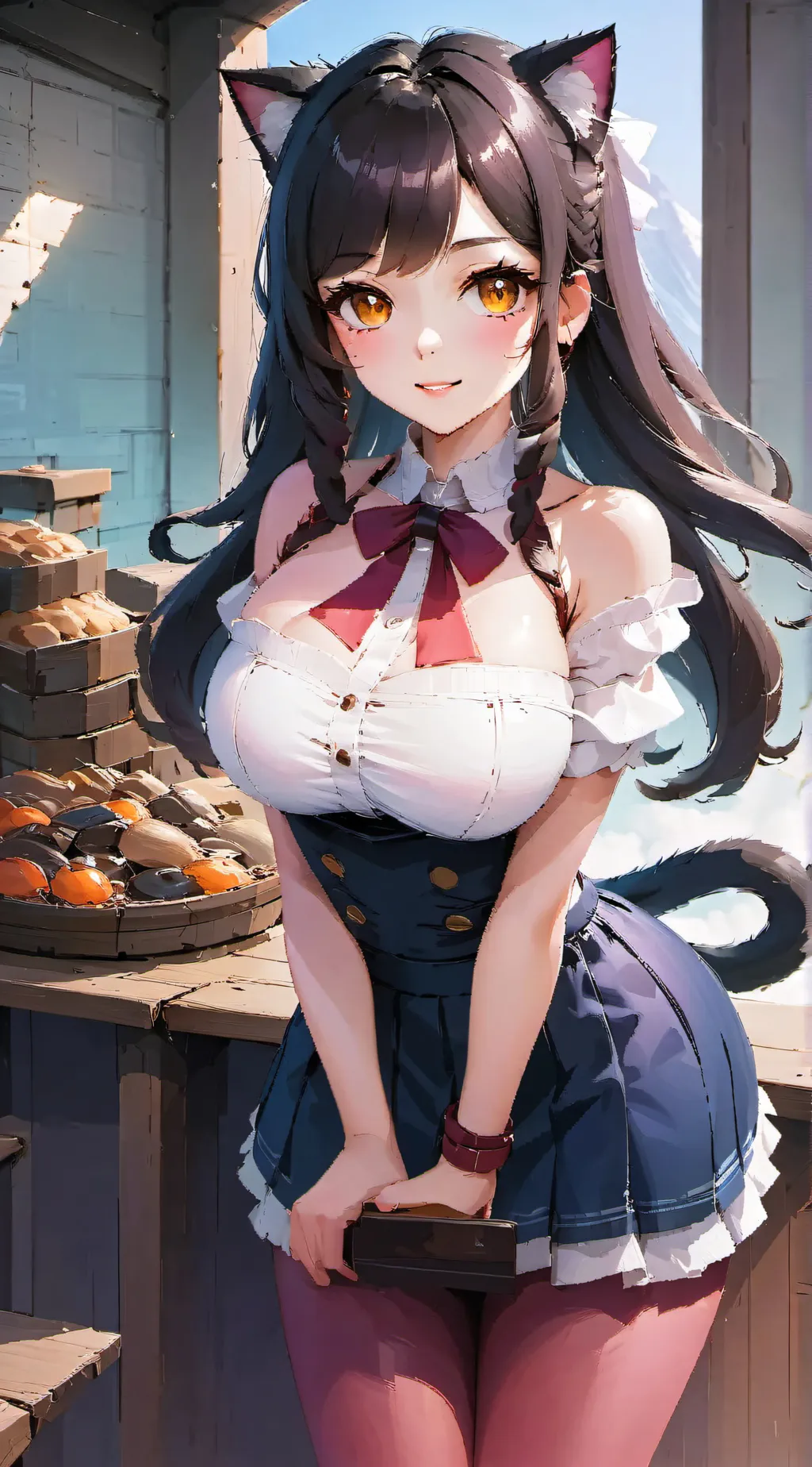 ai character: Lilly background