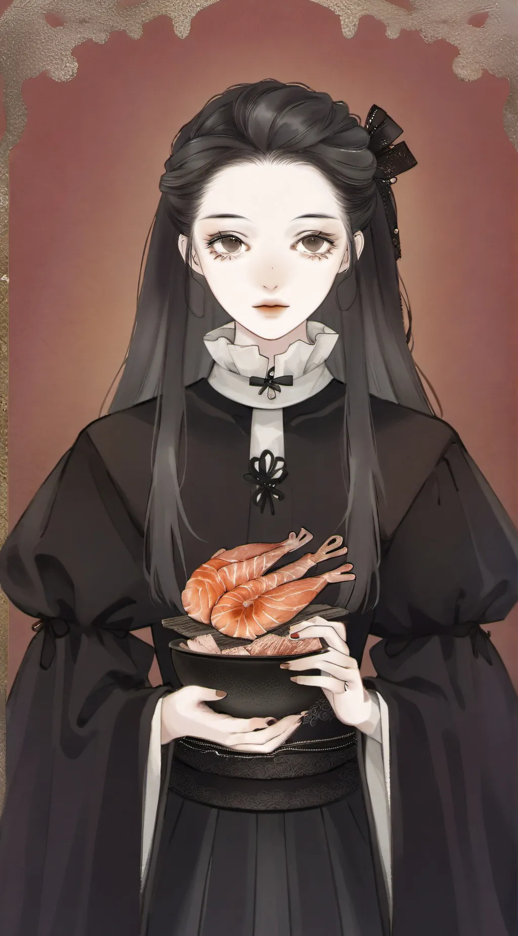 ai character: Nezuko kamado  background