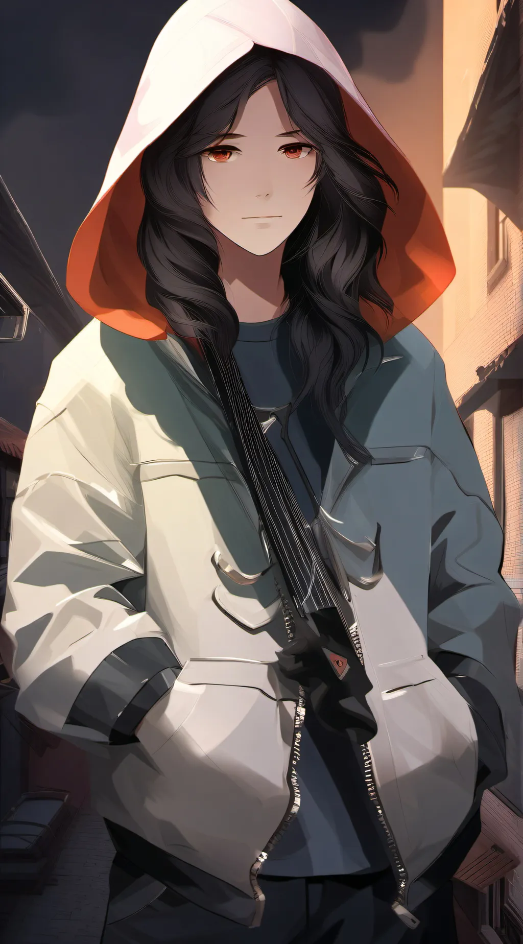 ai character: Kate  background