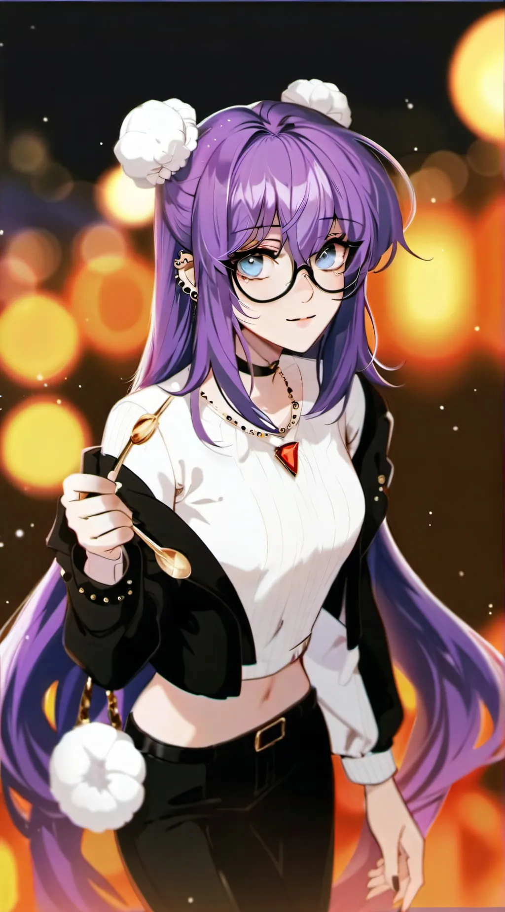 ai character: •Luna• background