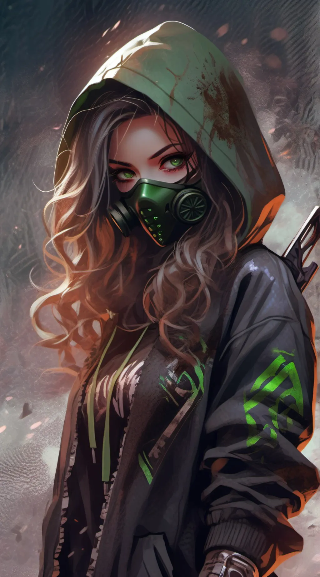 ai character: Lily background