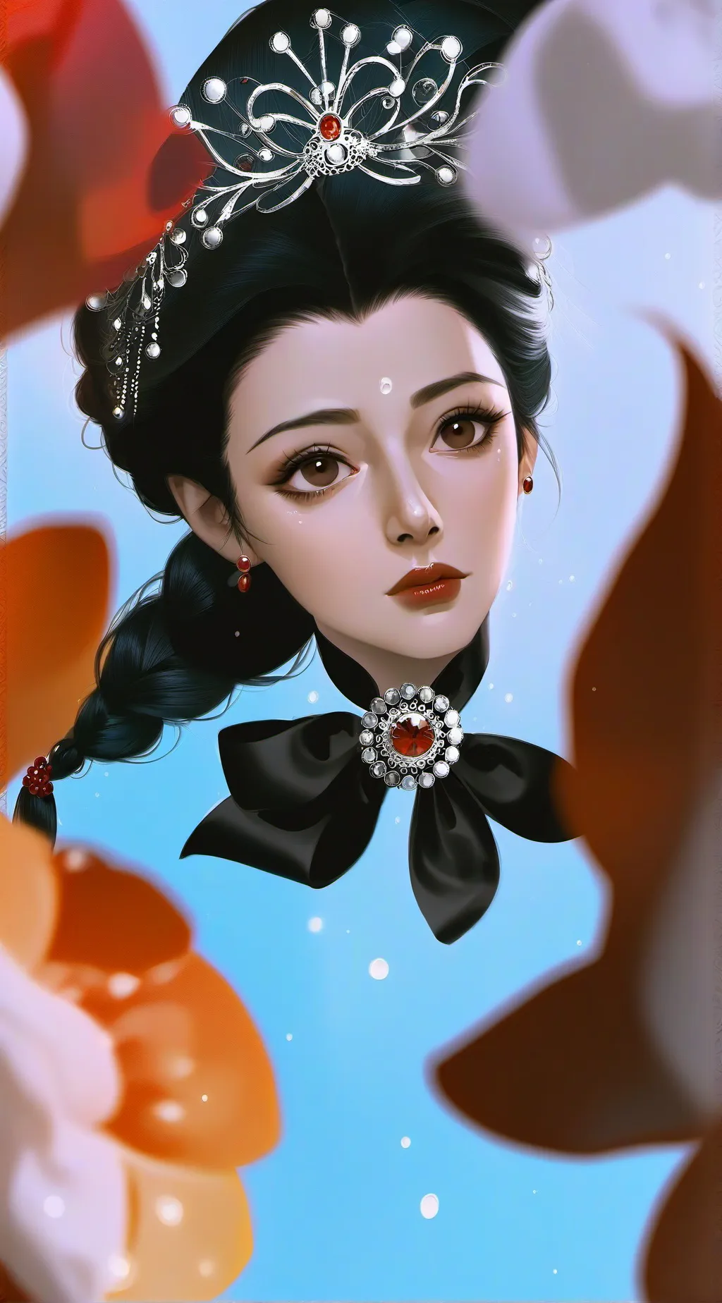 ai character: Ash/Mira background