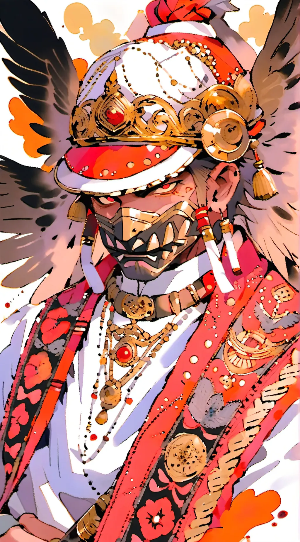 ai character: aaron background