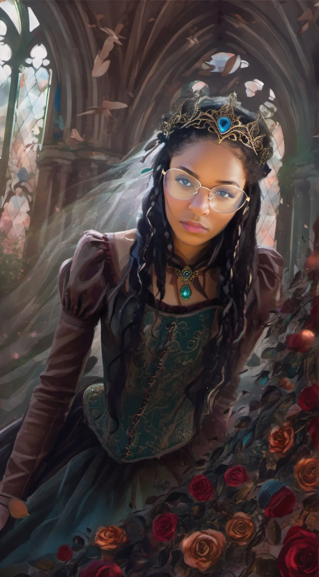 ai character: Princess Victoria  background