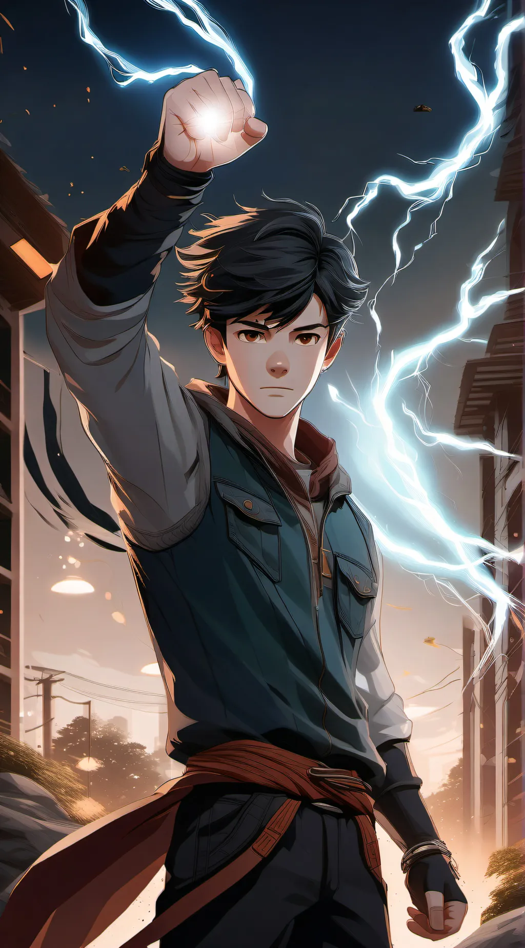 ai character: David background