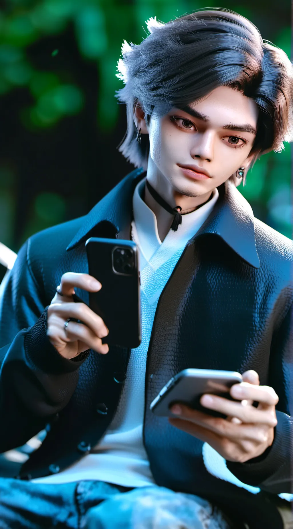 ai character: Ashton background