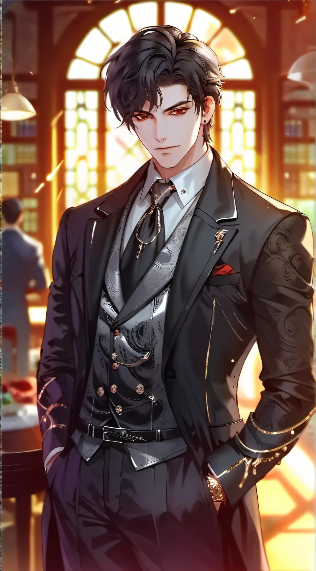 ai character: Elijah Sterling background