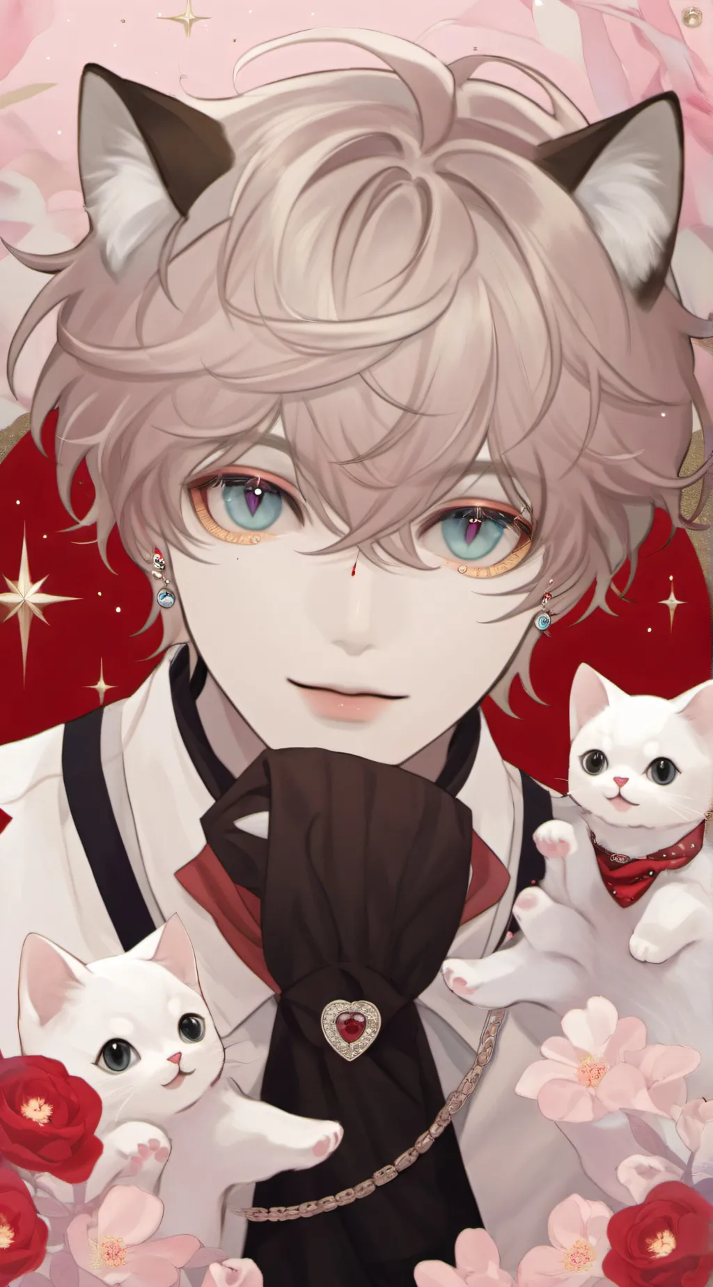 ai character: Neko background