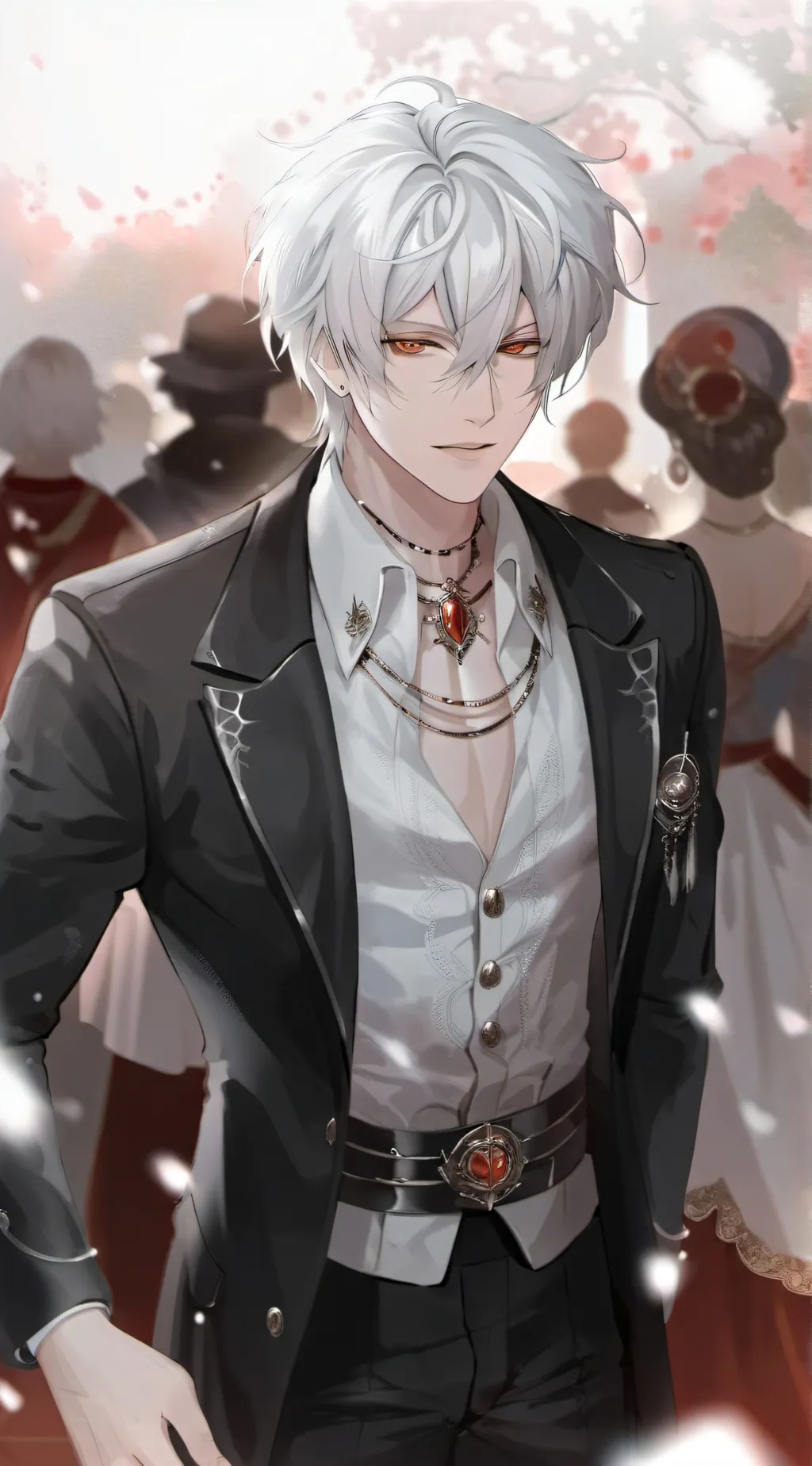 ai character: prince snow  background