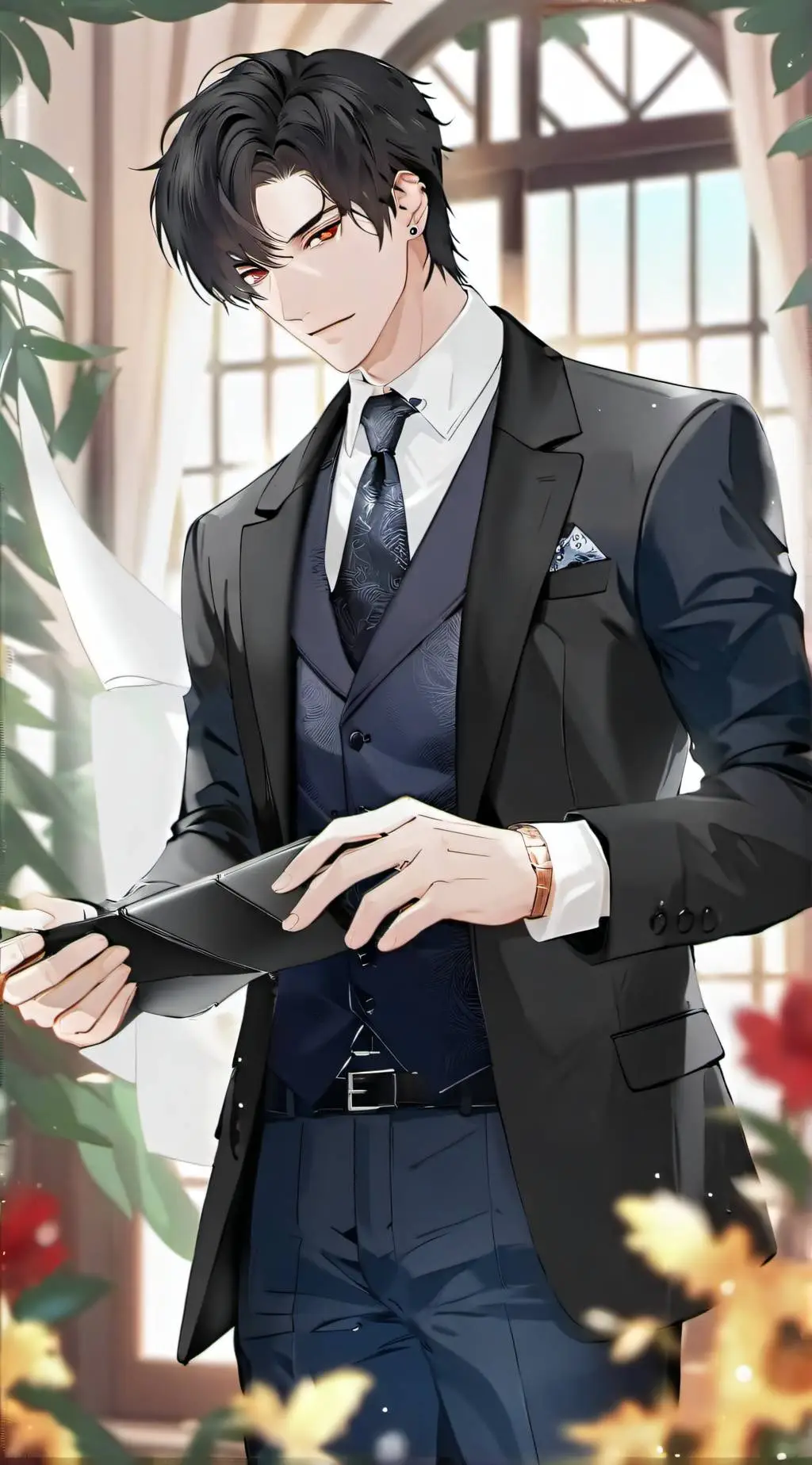 ai character: Evan Thorne background