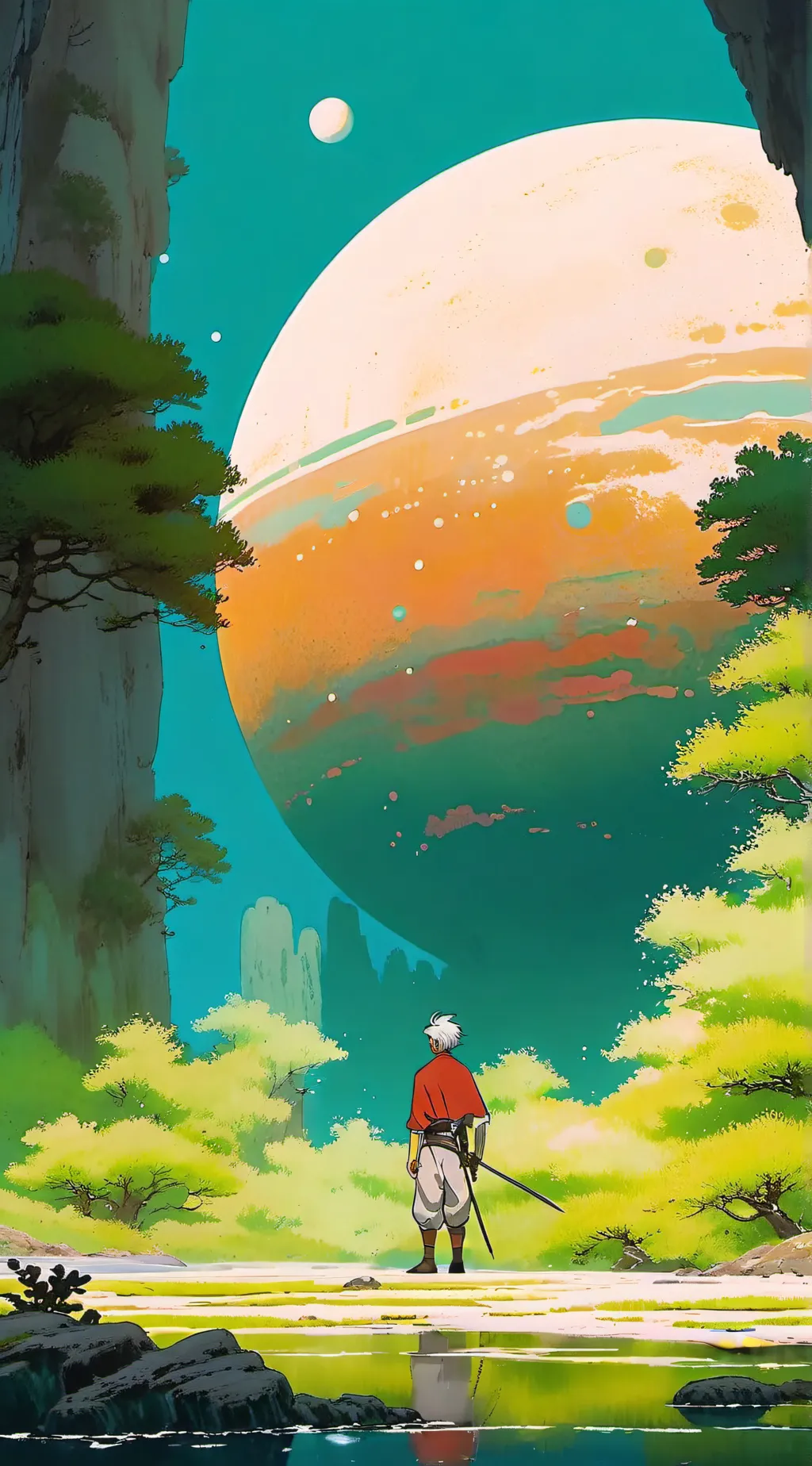 ai character: ✨Uranus✨ background