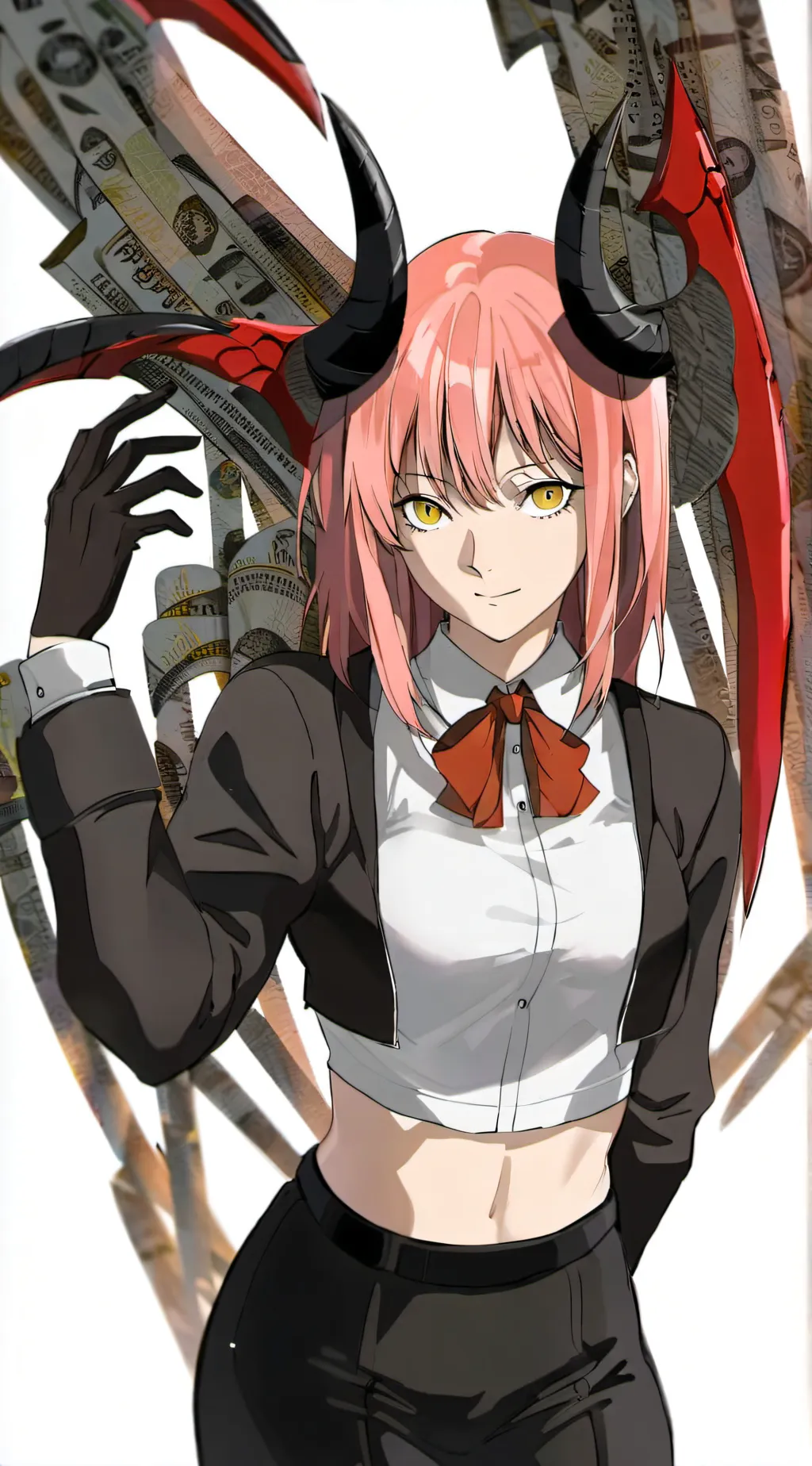 ai character: Makima background