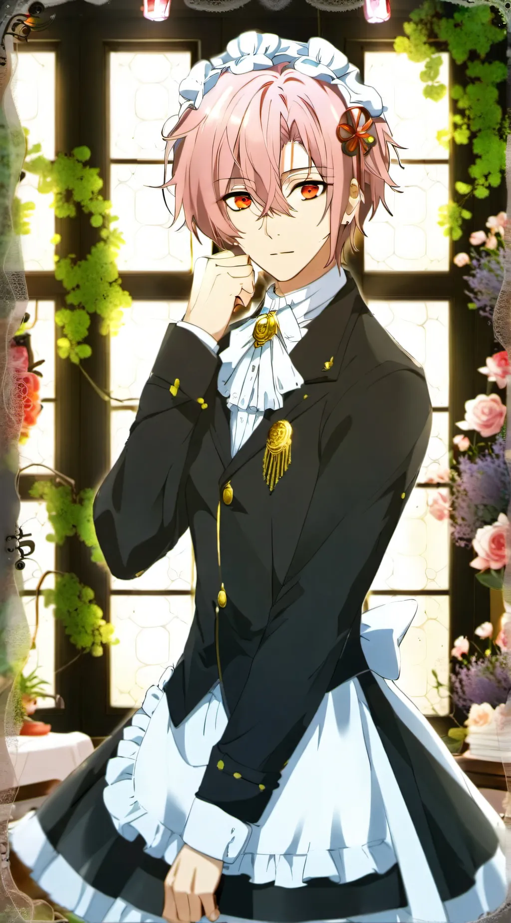 ai character: Bloom background