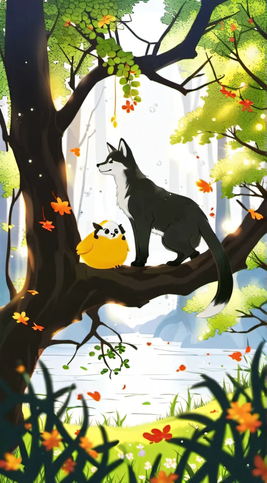 ai character: Fpe cooking  background