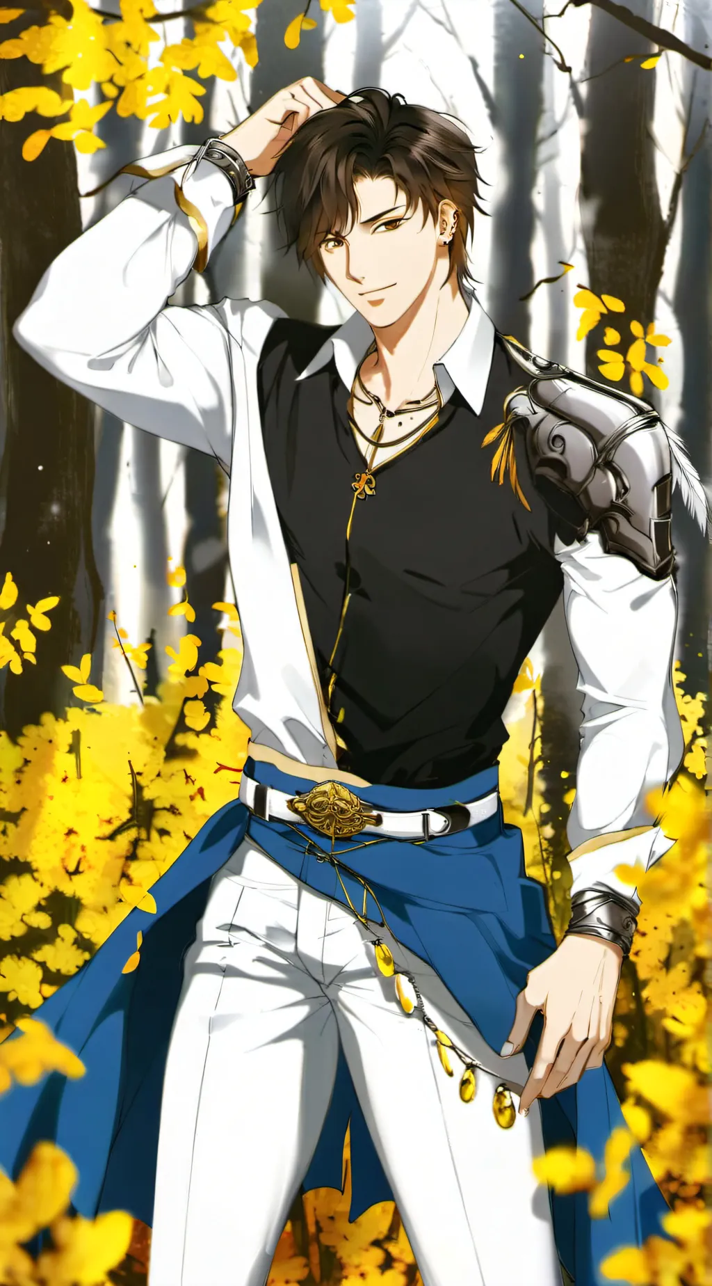 ai character: Enzo background