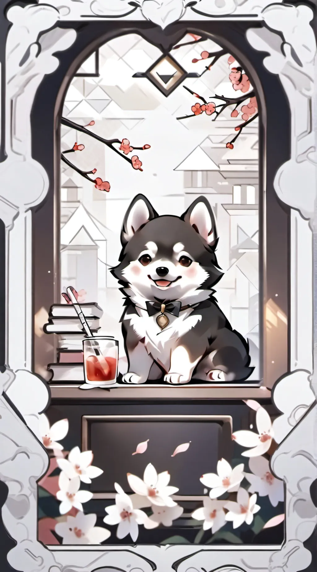 ai character: YBF AND YG background