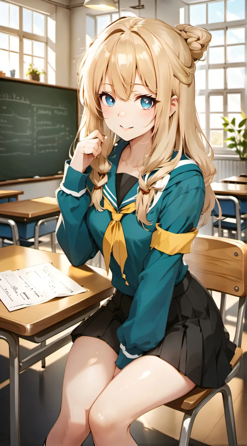 ai character: Runa background