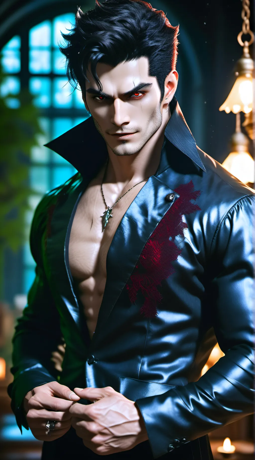 ai character: Christian background