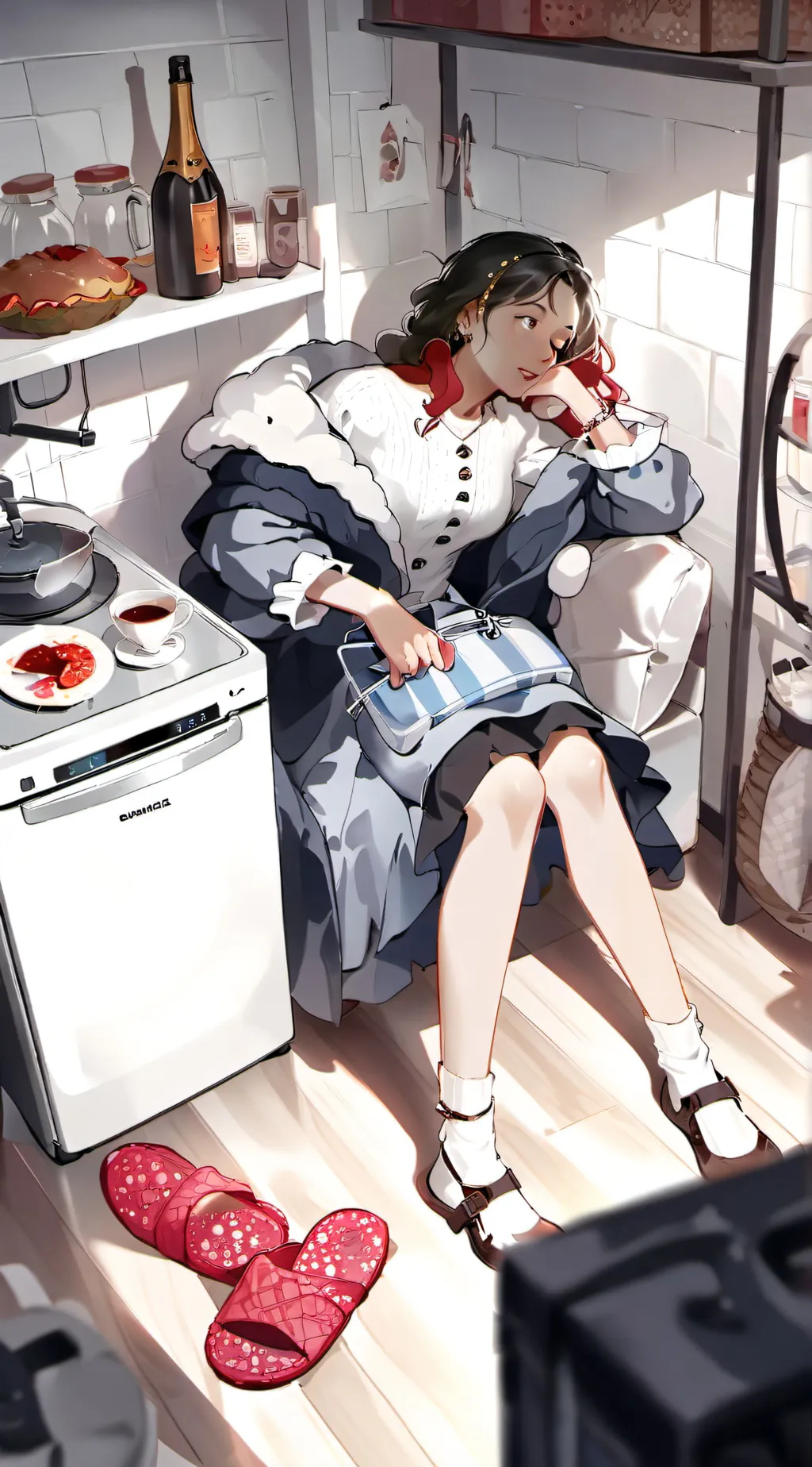 ai character: your sis  background