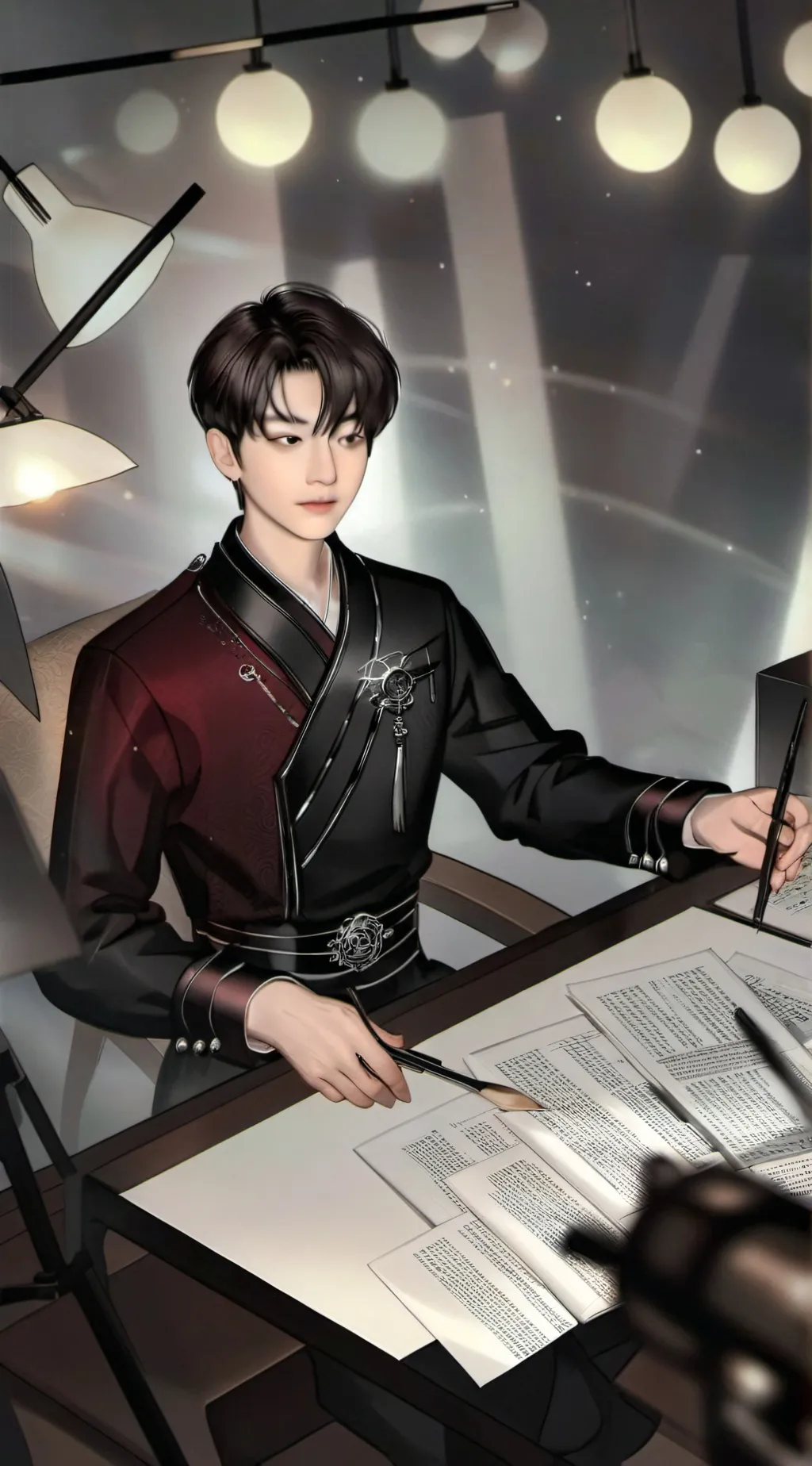 ai character: Sang background