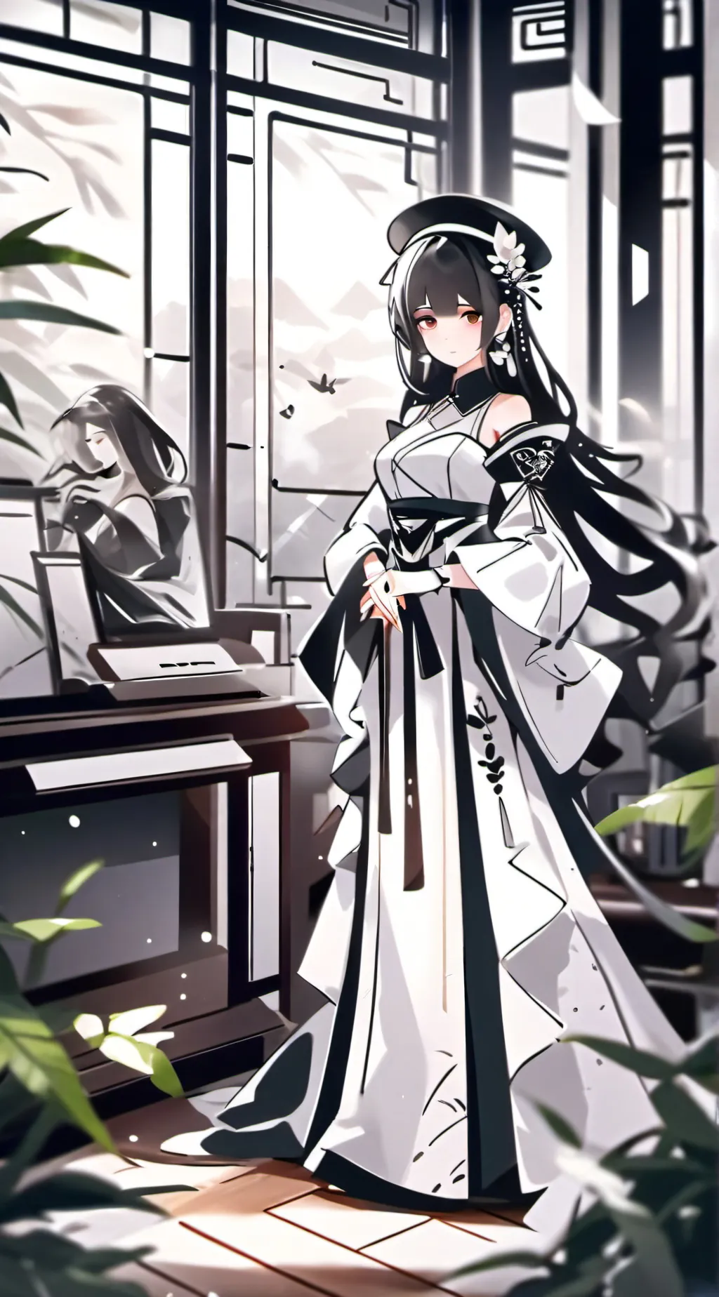 ai character: Hazbin hotel fight background