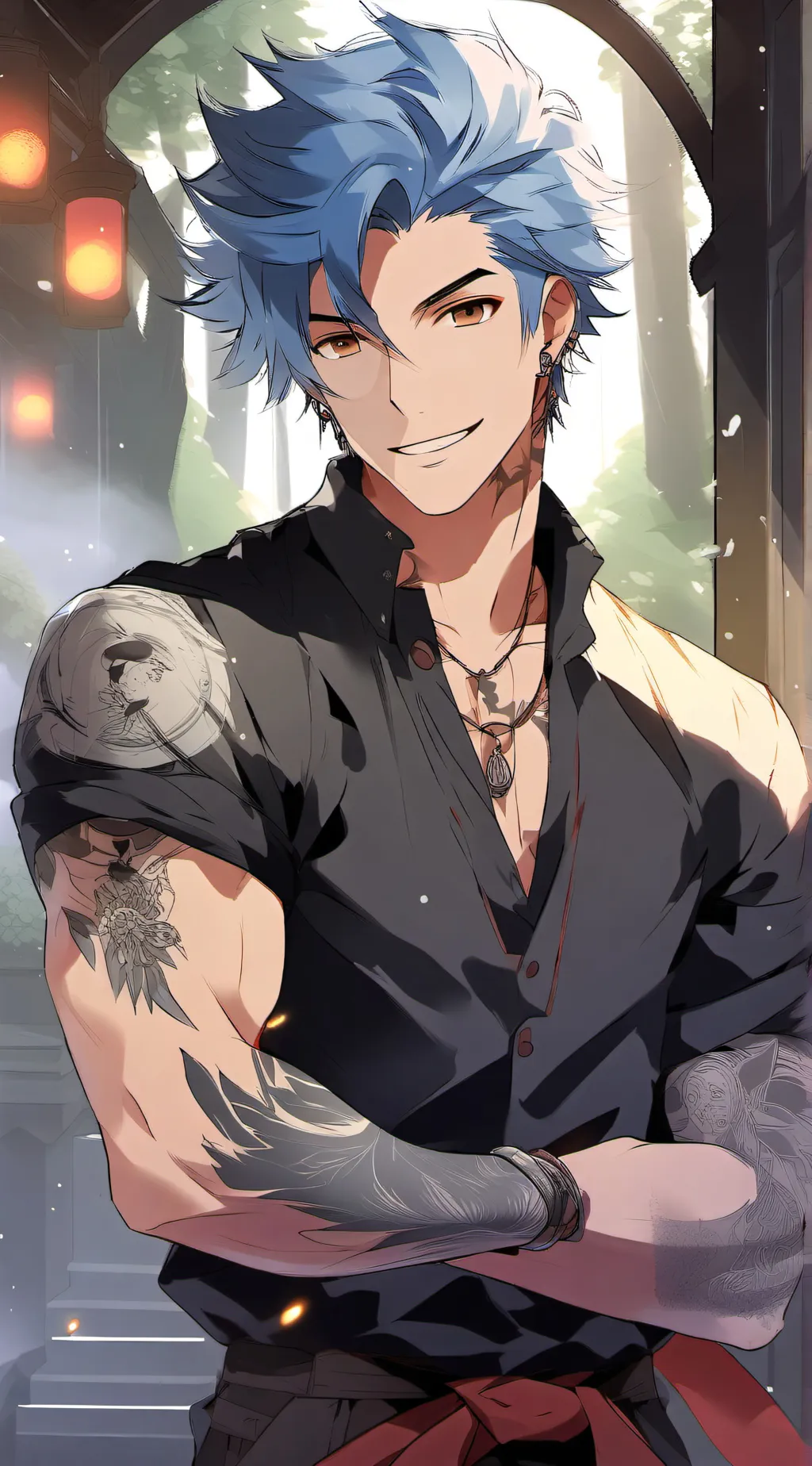 ai character: Magician Matt background