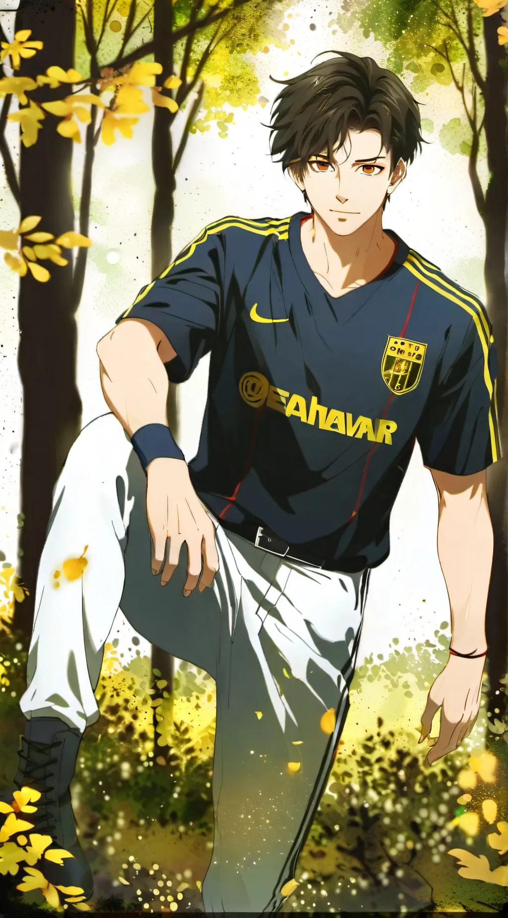 ai character: Alex Silva  background