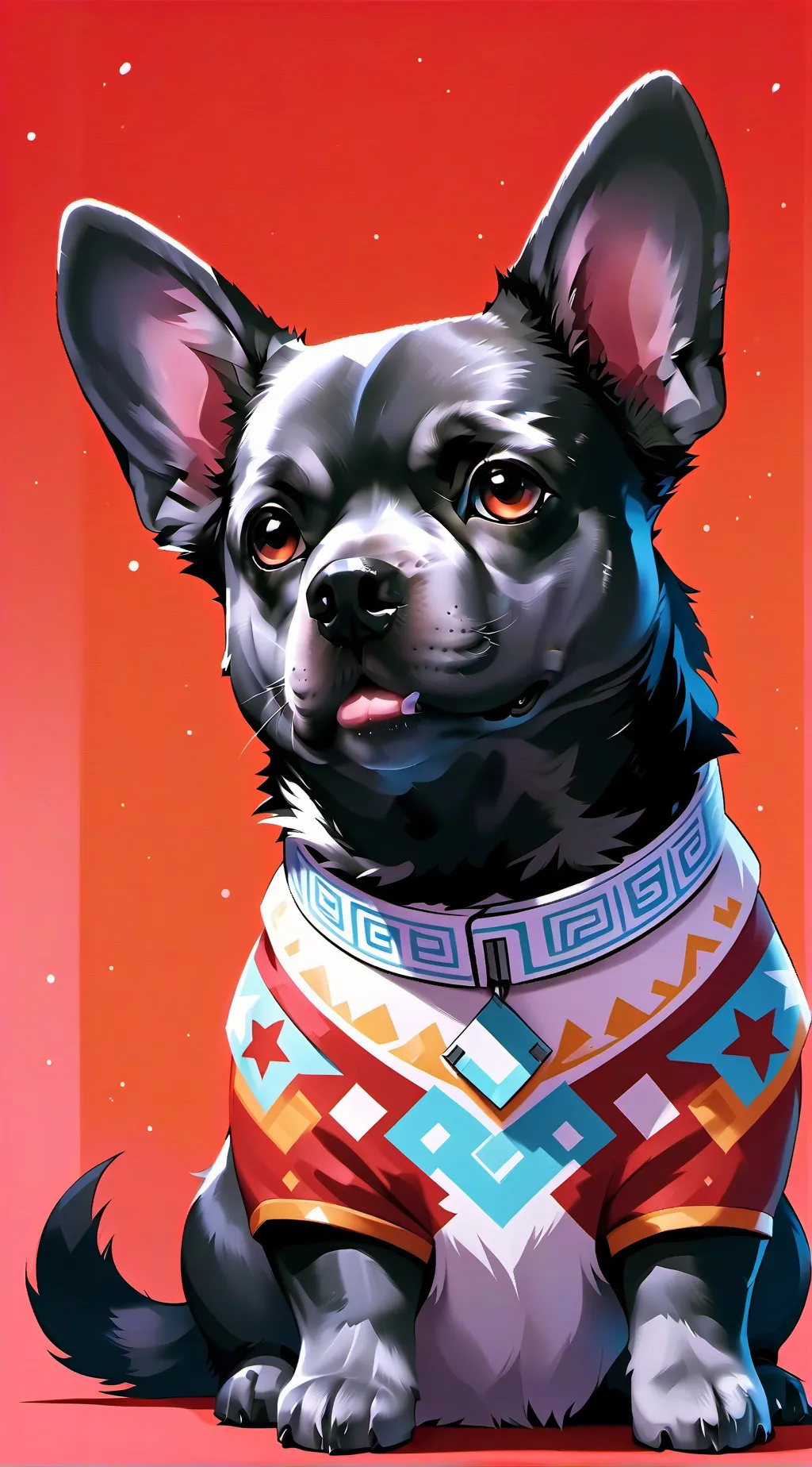 ai character: supposed to be my🐕 background