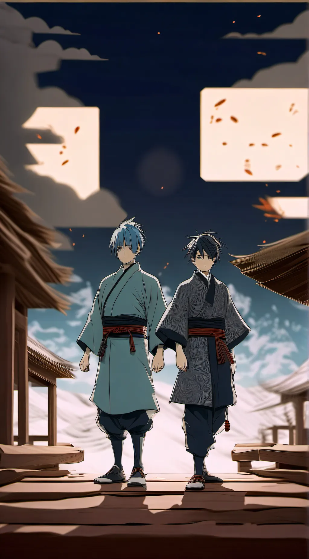 ai character: toji & his brother background