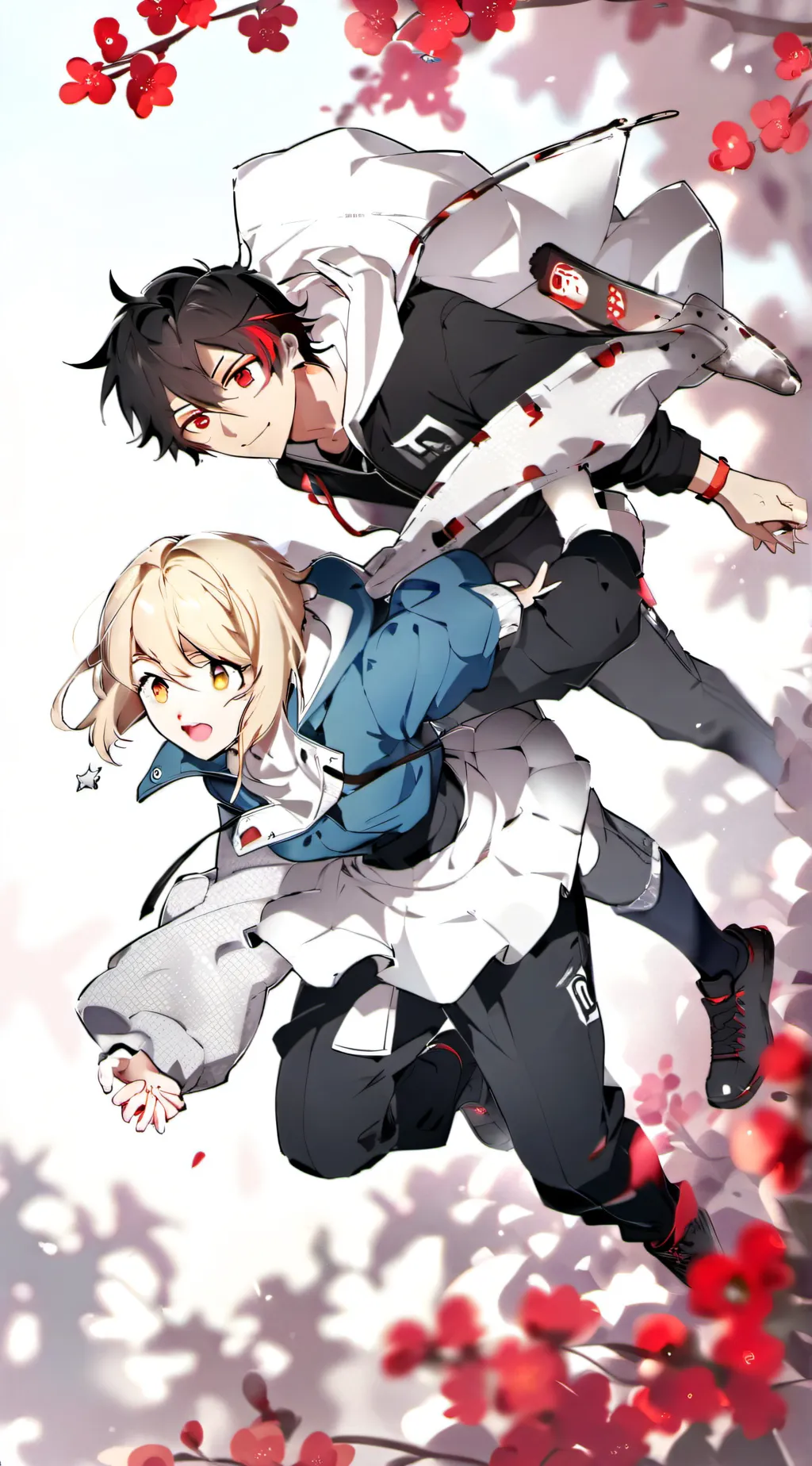 ai character: Friends but...  background