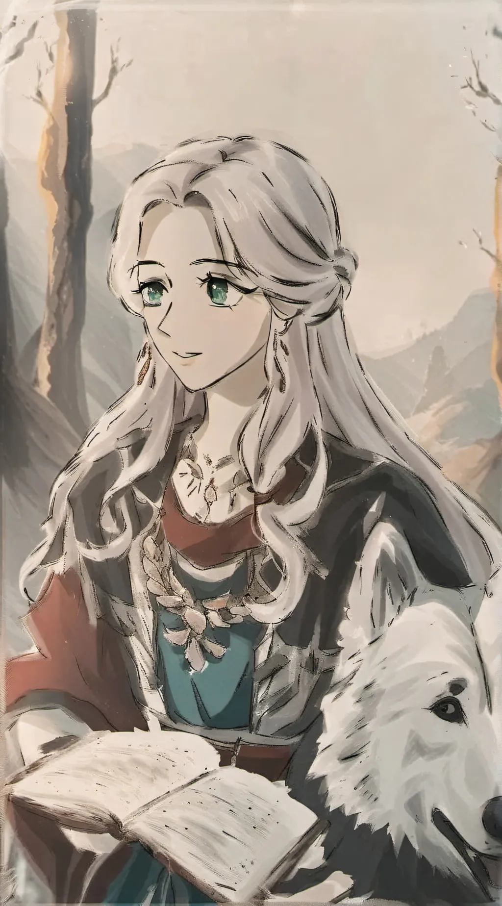 ai character: lucy background