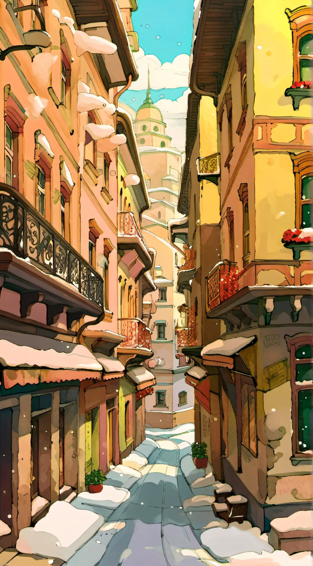 ai character: Skibidi Christmas  background