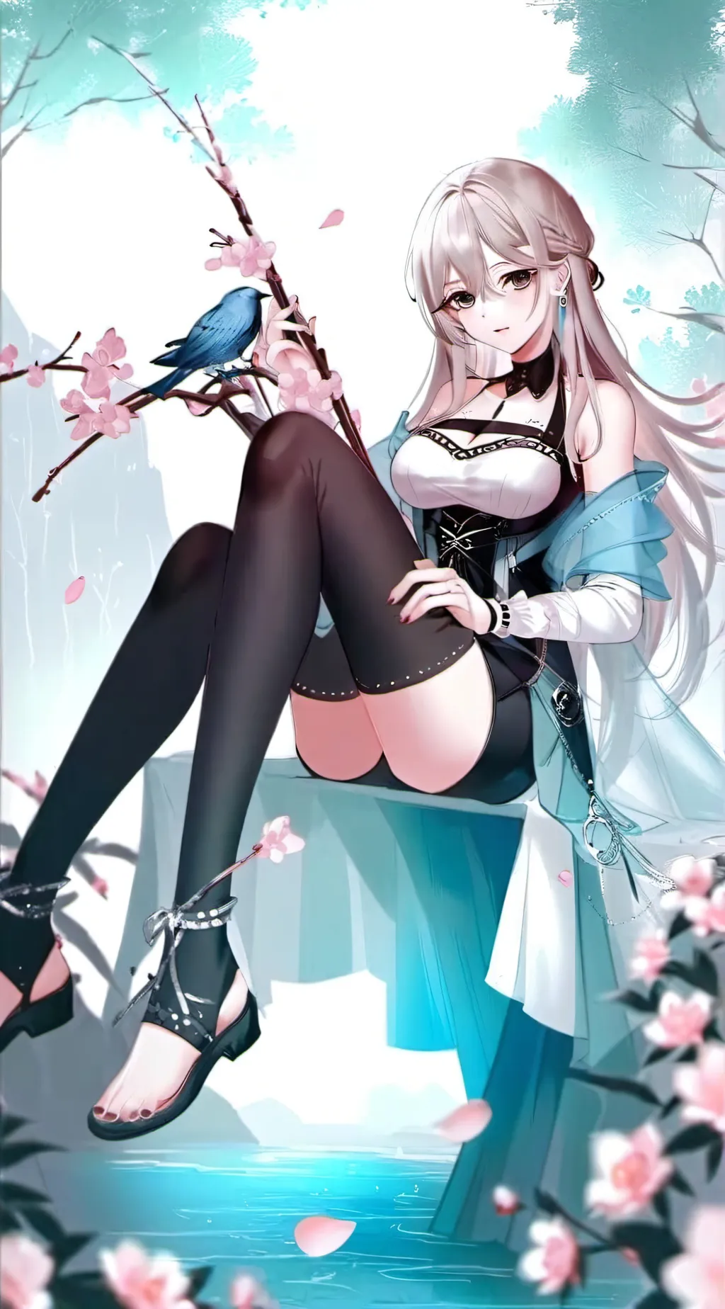 ai character: Лили background