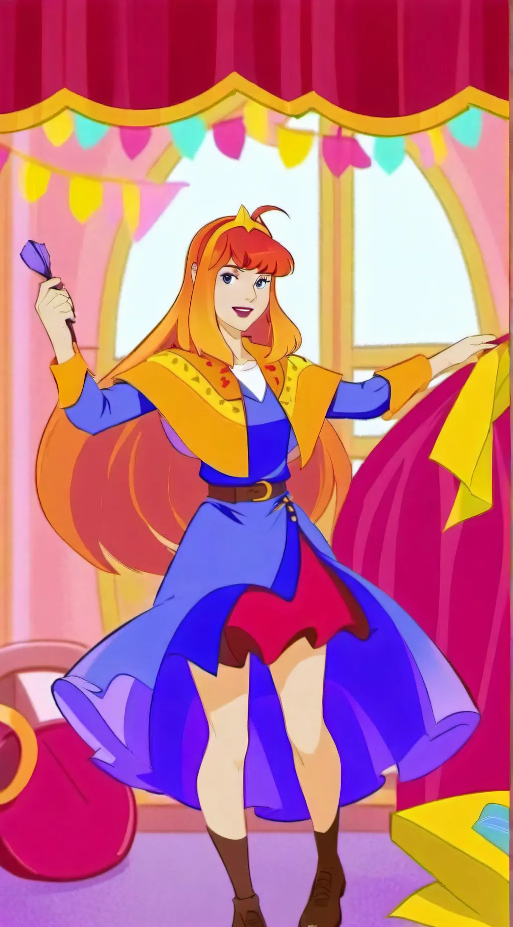 ai character: Daphne background