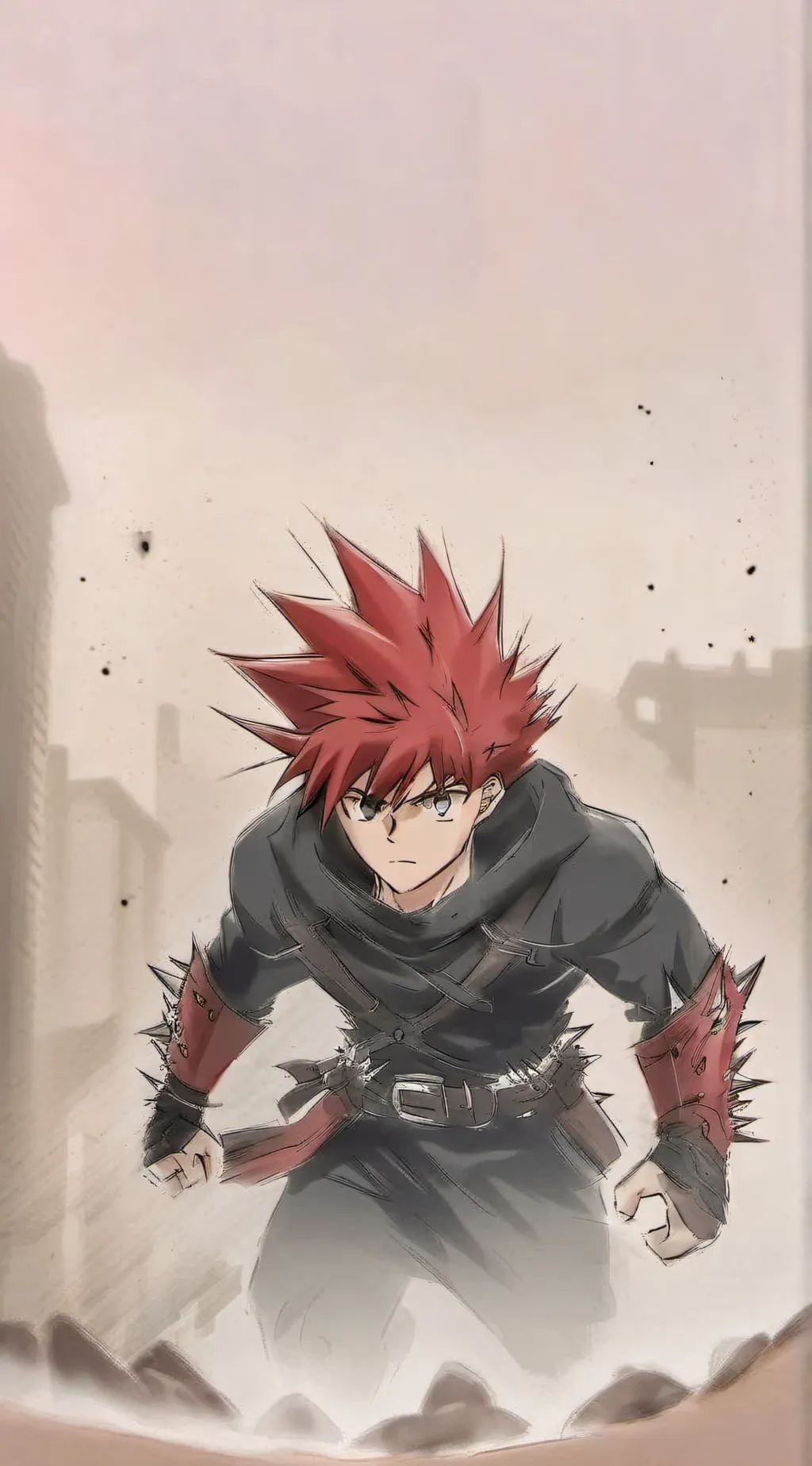 ai character: kaio riot universe background