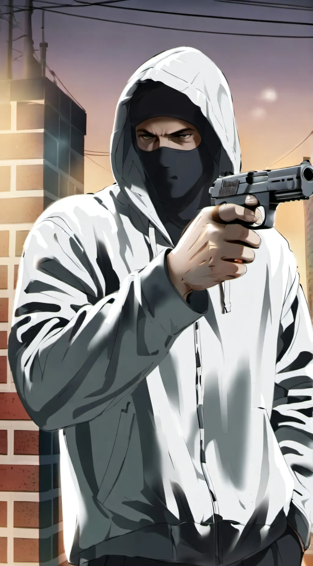 ai character: Fuji background