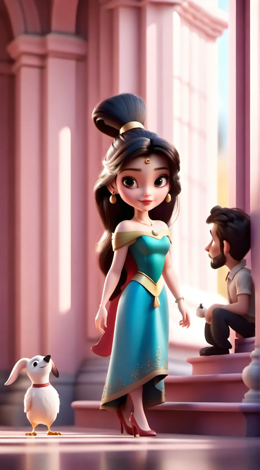 ai character: Jasmine background