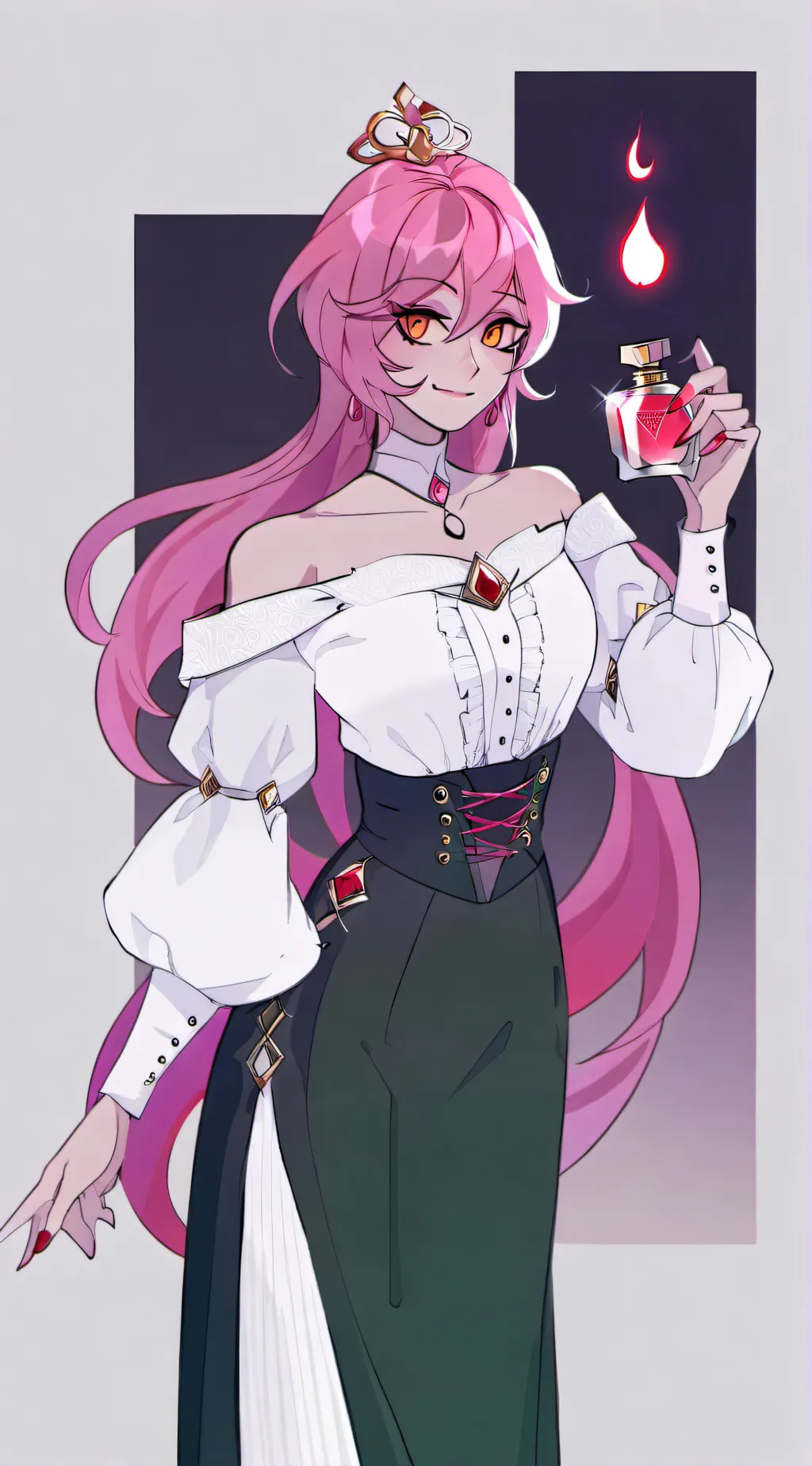 ai character: Miss heed background