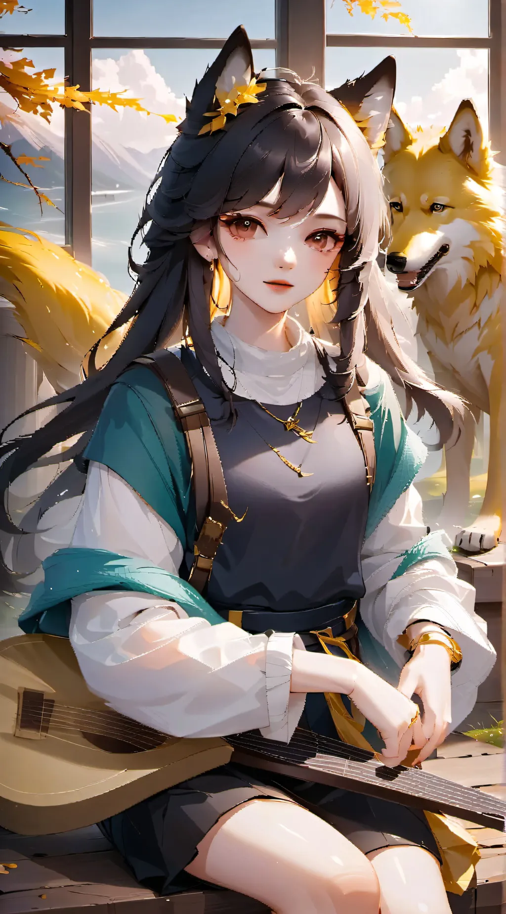 ai character: amy background