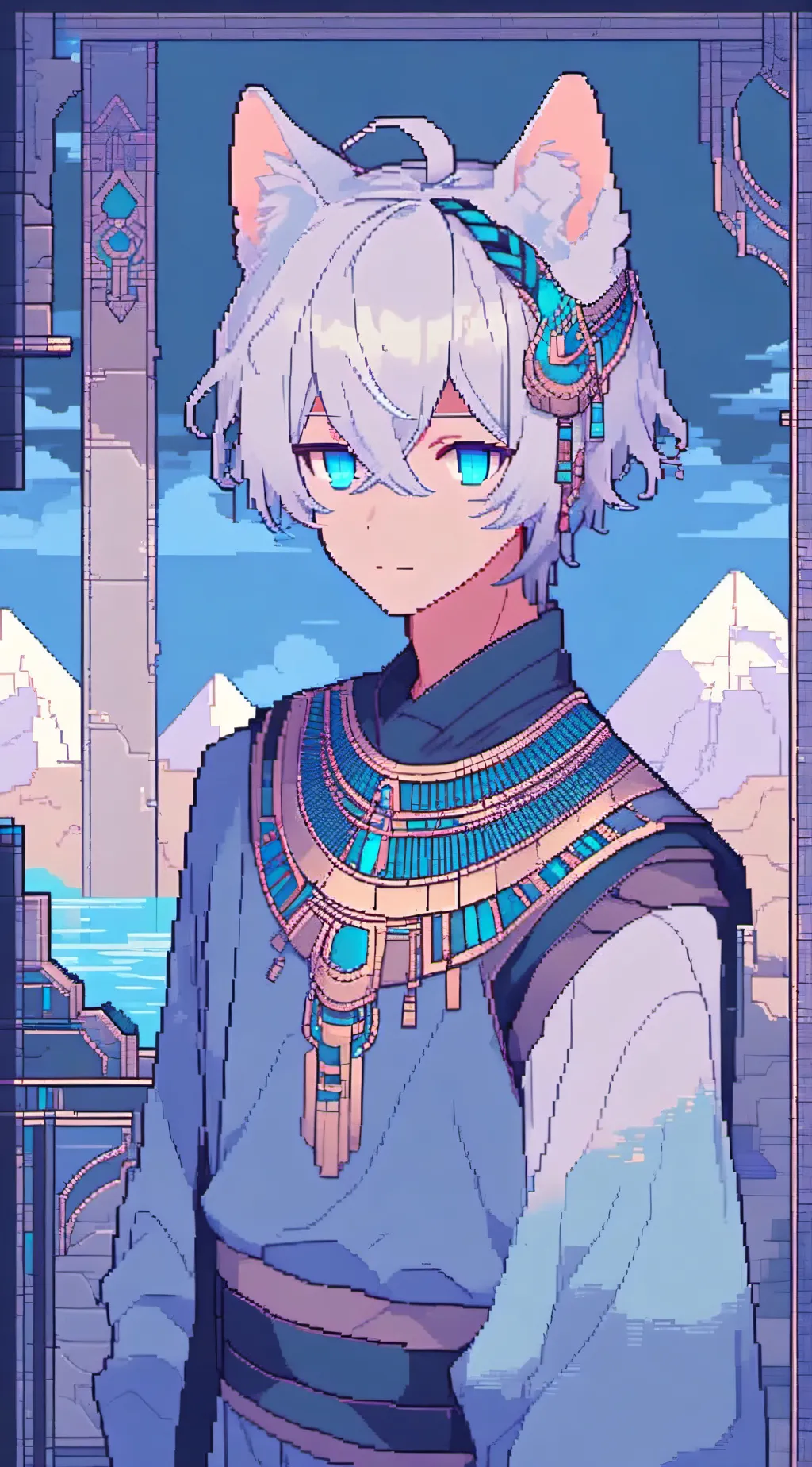 ai character: nisrine background