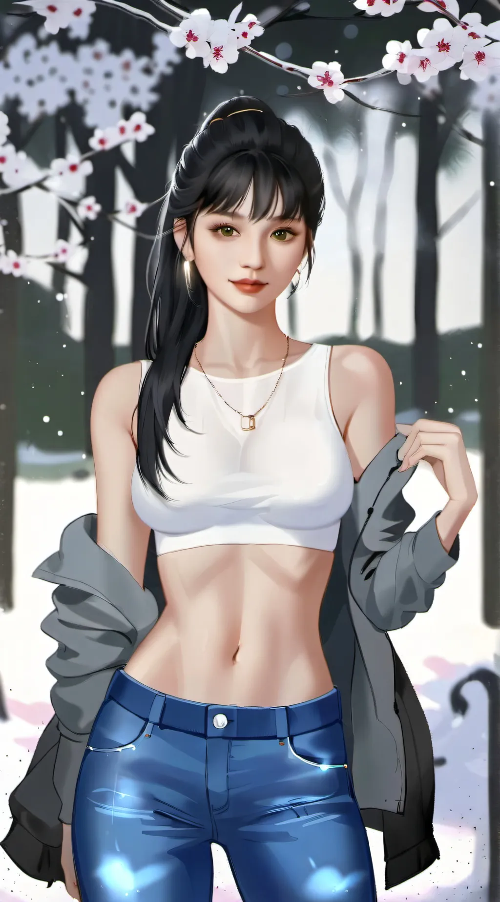 ai character: Yukimi background