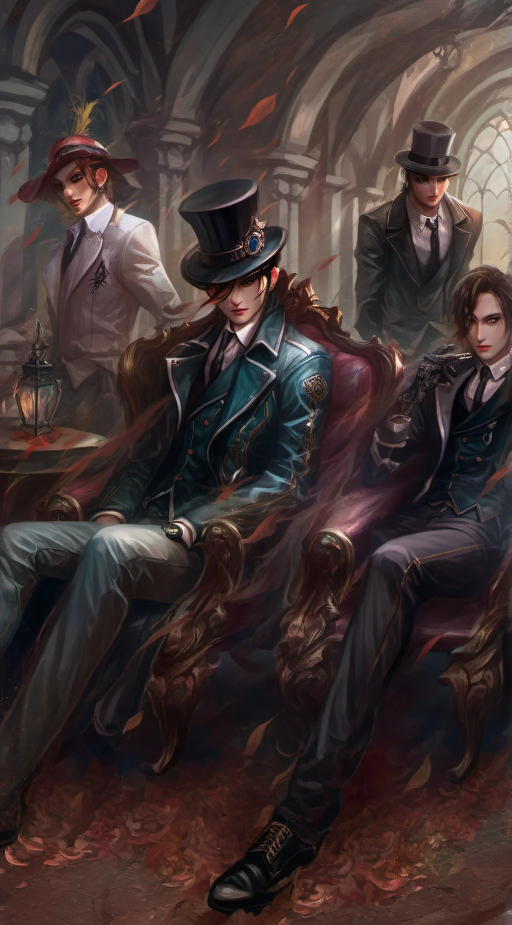 ai character: Gansters background