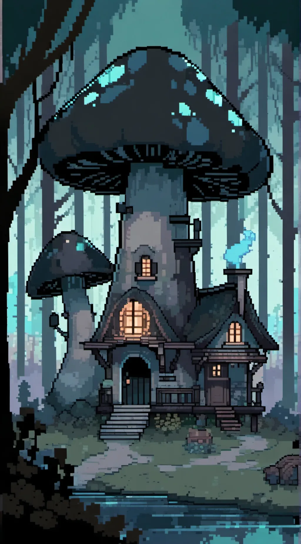 ai character: the fungle background