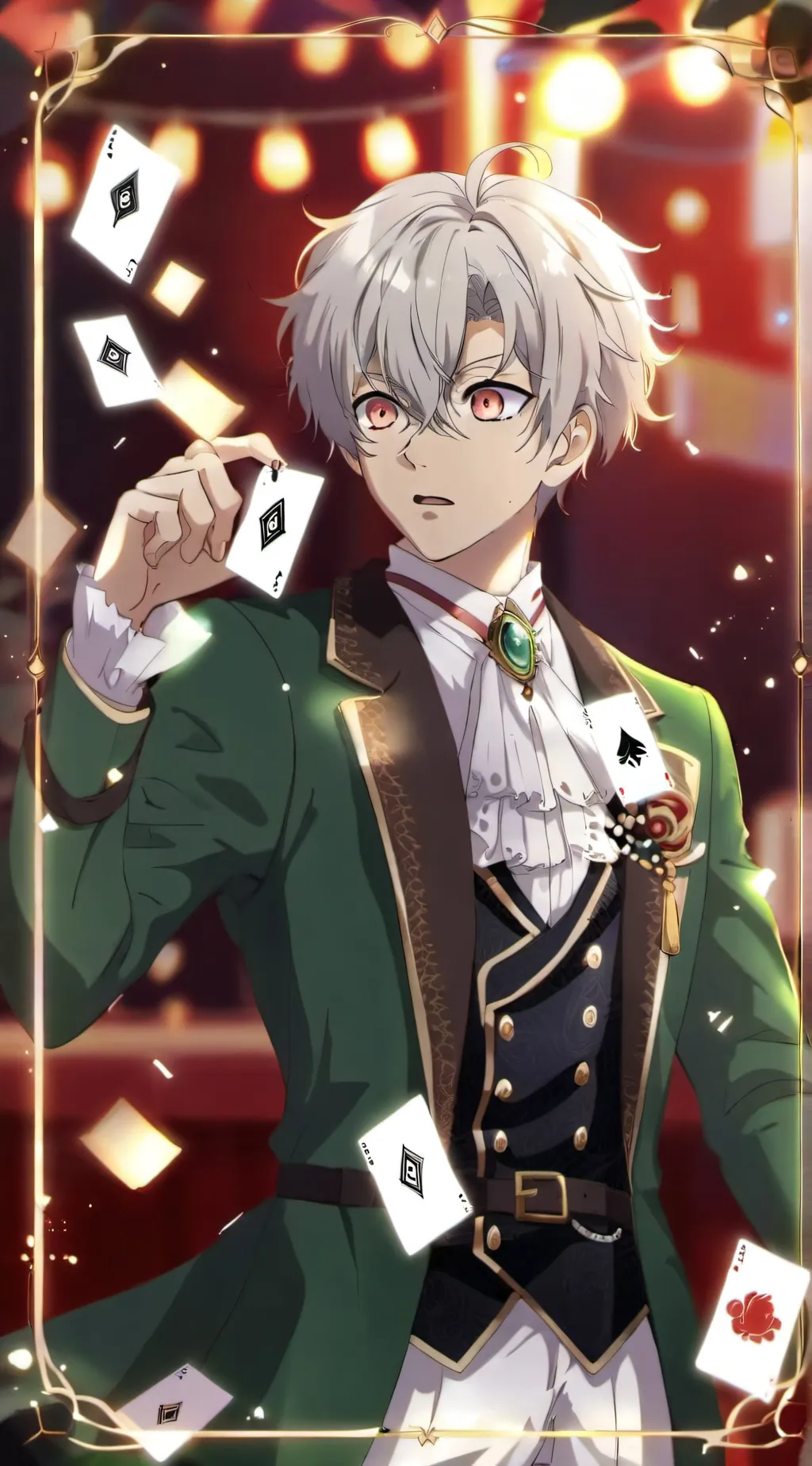 ai character: Sanemi uno anger  background