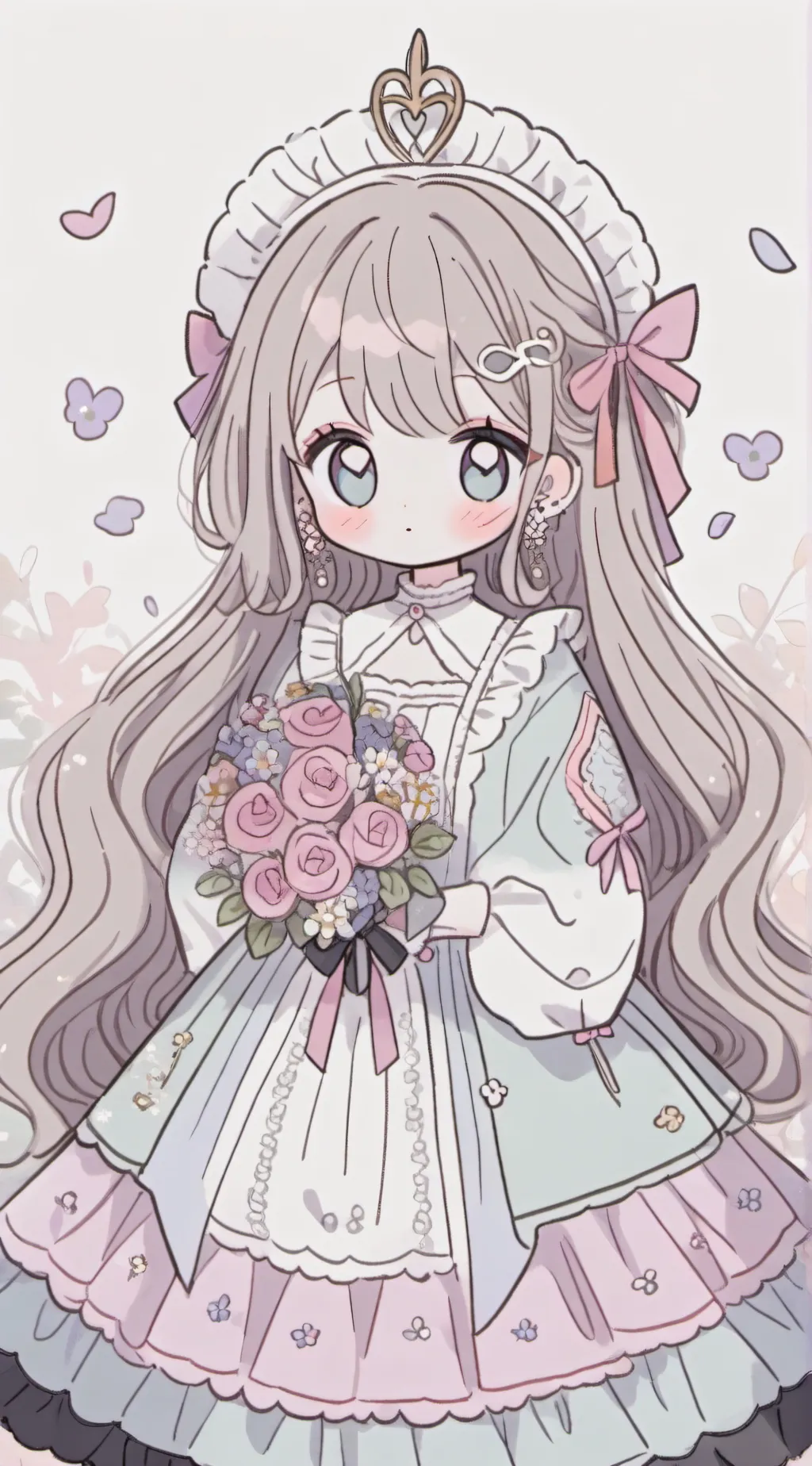 ai character: poop girlfriend  background