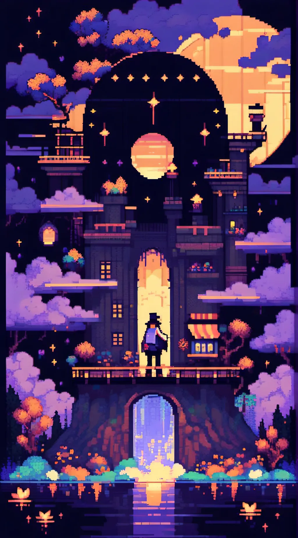 ai character: All knowing  background