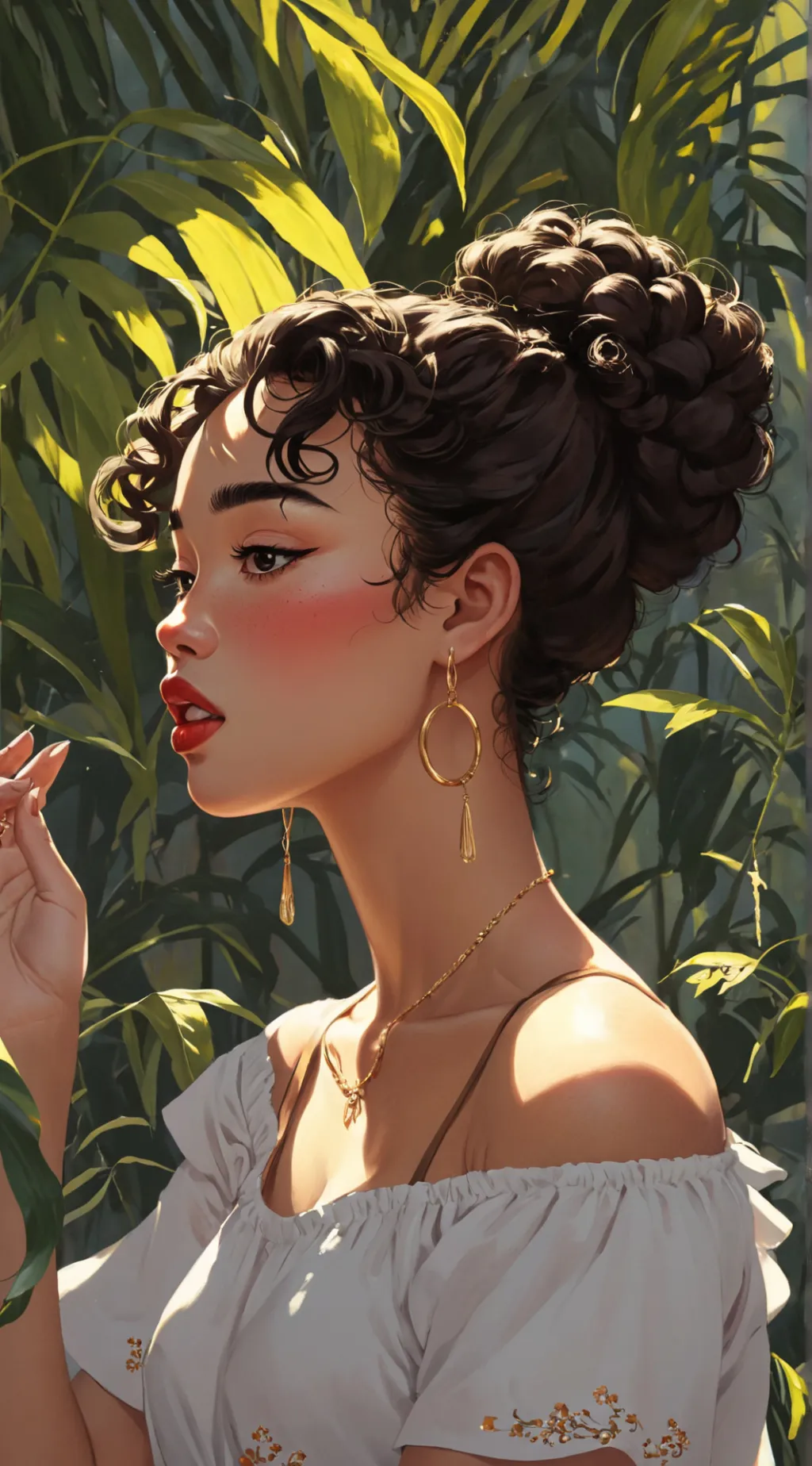 ai character: Jasmine  background