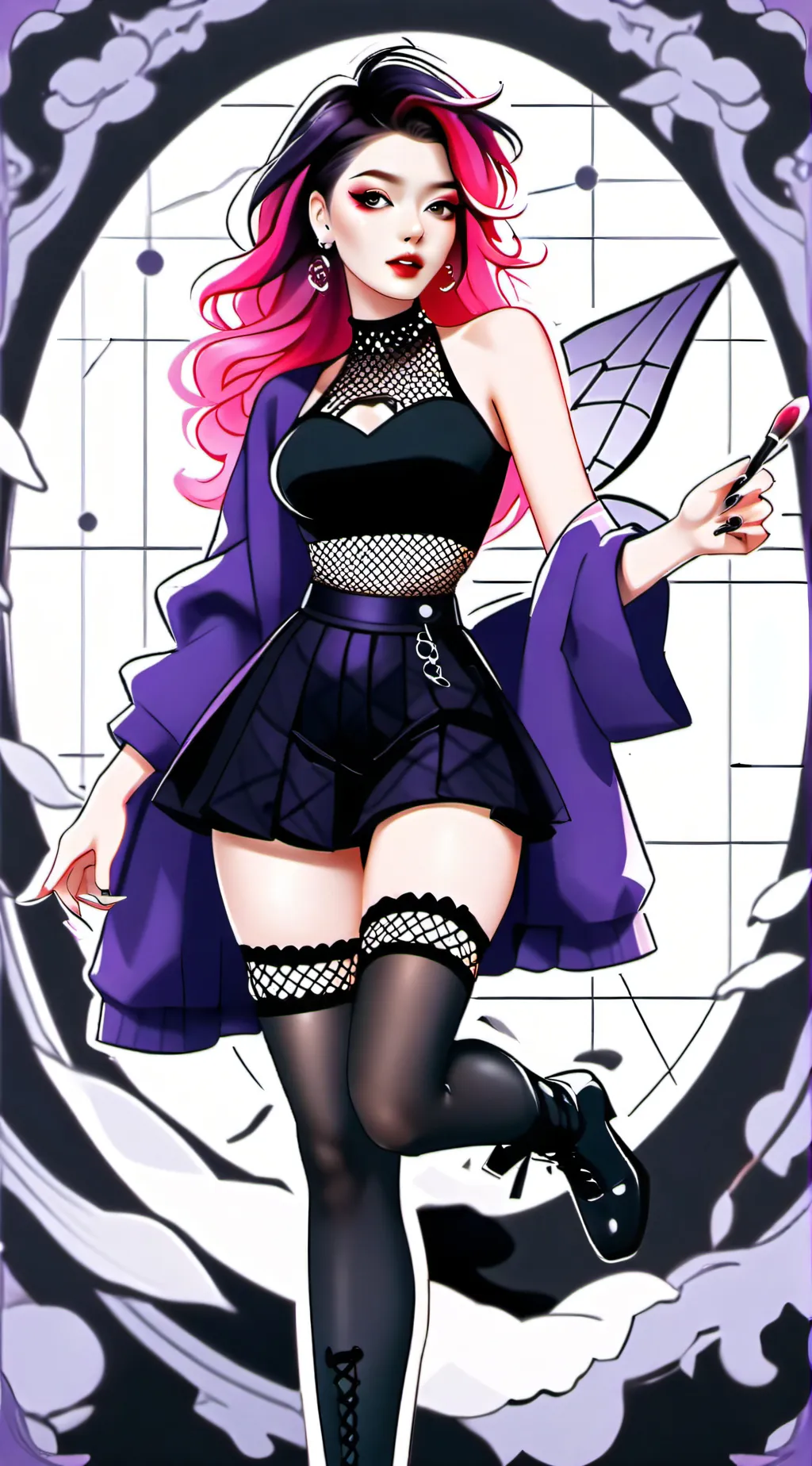 ai character: Beatrice  background