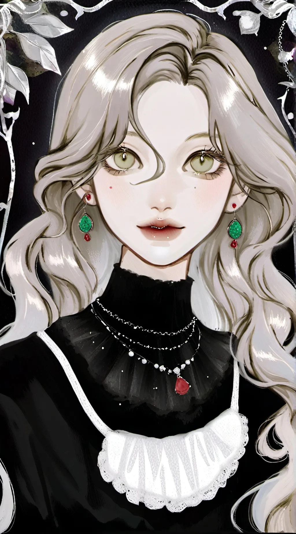 ai character: Ruby! background